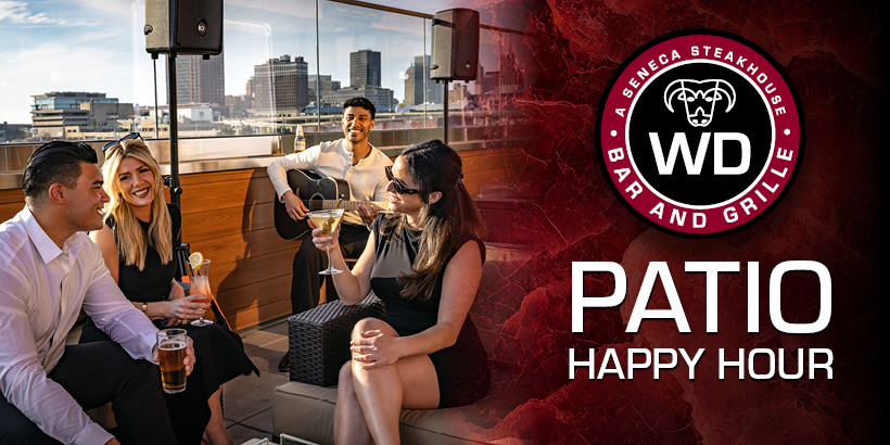 Patio Happy Hour at Seneca Buffalo Creek