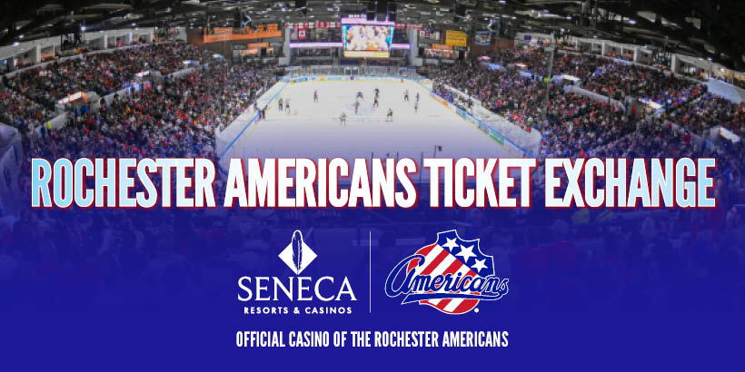 Rochester Americans Ticket Exchange at Seneca Casinos