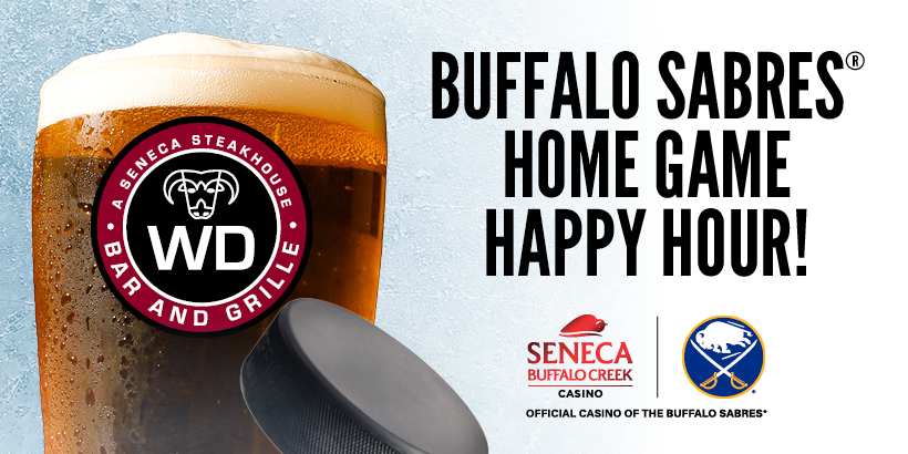 Buffalo Sabres Home Game Happy Hour
