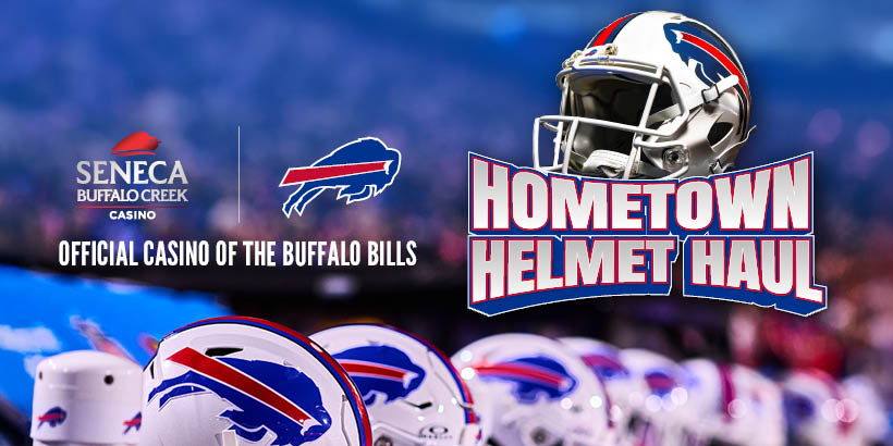 Win A QB1 Autographed Helmet at Seneca Buffalo Creek