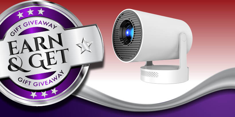 Earn & Get: 4k Mini Digital Projector At Seneca Buffalo Creek