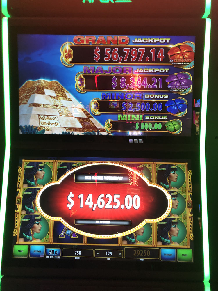 $14,625 on Clover Link Emperors of the Nile on October 18