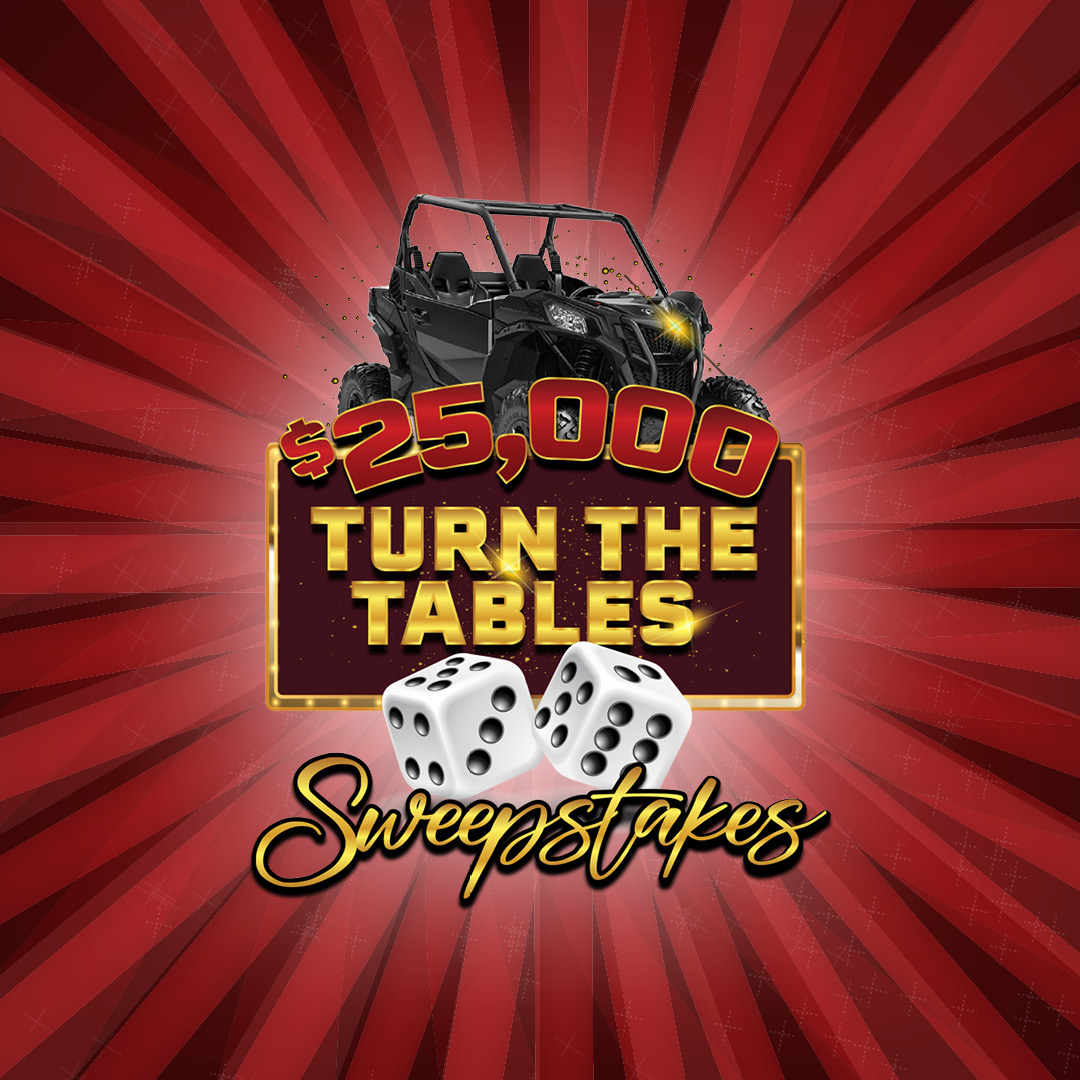 Play your favorite Table Games in October at Seneca Buffalo Creek Casino for a shot at an incredible prize!