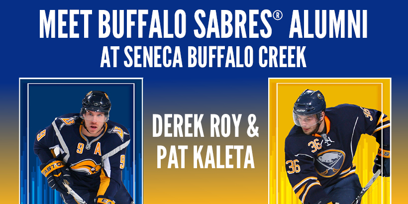 Meet Buffalo Sabres Alumni at Seneca Buffalo