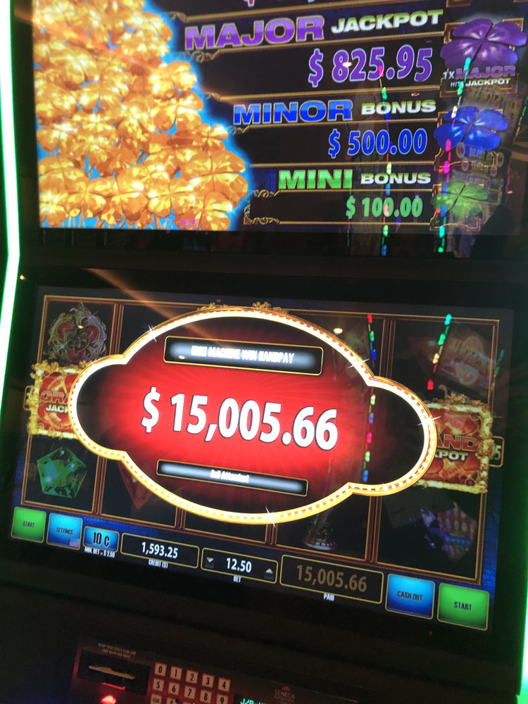 $15,006 on Clover Link Blazing Gems on October 27