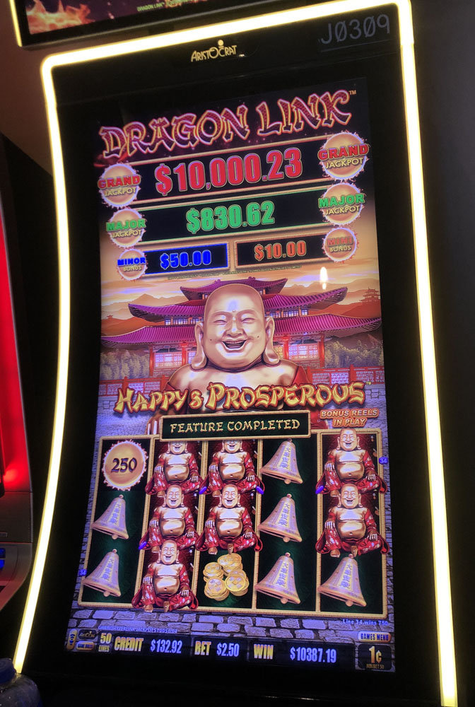 $10,387 on Dragon Link Happy & Prosperous on October 24