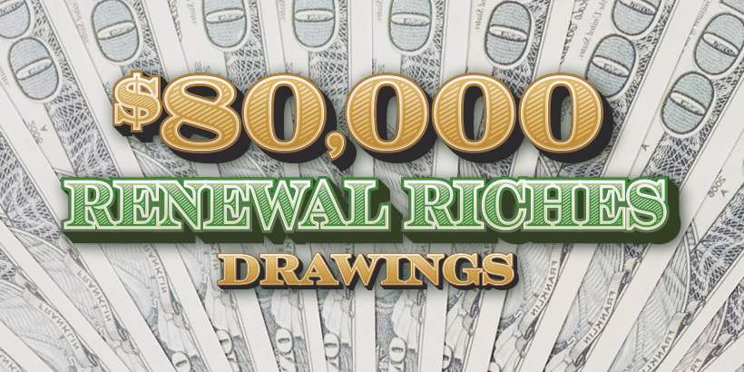 Win Up To $8,000 CASH in November at Seneca Buffalo Creek