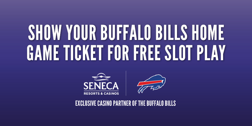 Instantly Receive Free Slot Play with Your Buffalo Bills Ticket