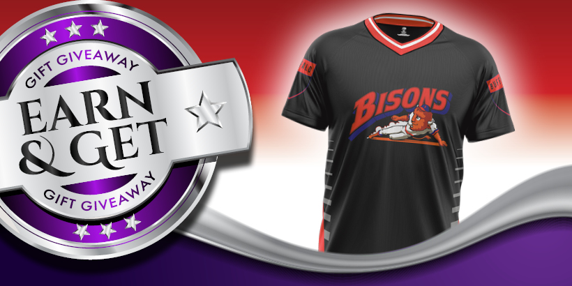 Buffalo Bisons Theme Night Jersey at Seneca Buffalo Creek