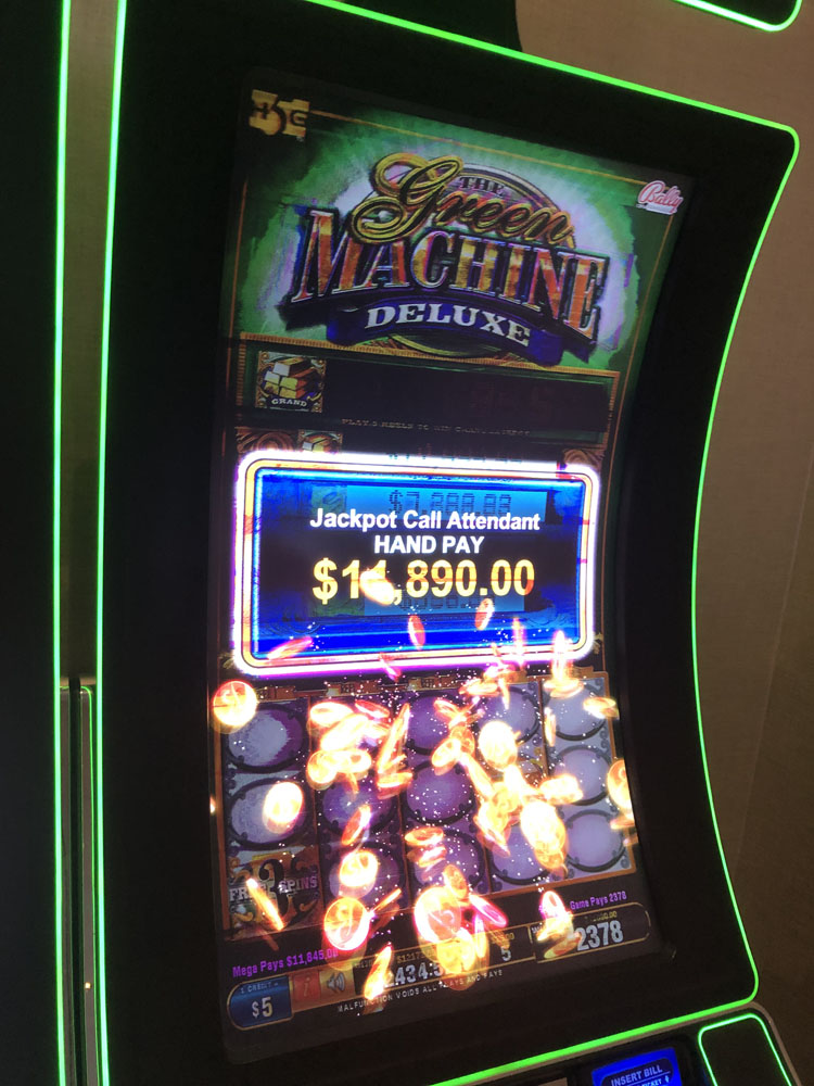 $11,890 on Green Machine Deluxe on November 8