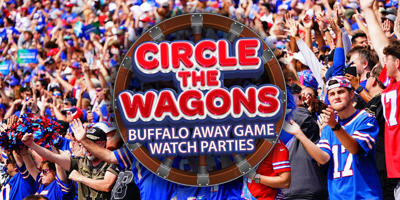 Circle The Wagons: Away Game Watch Parties at Seneca Buffalo Creek