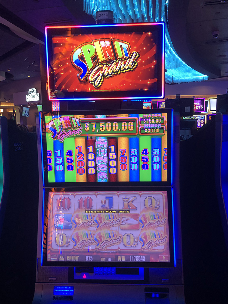 $11,756 on Spin It Grand on November 27