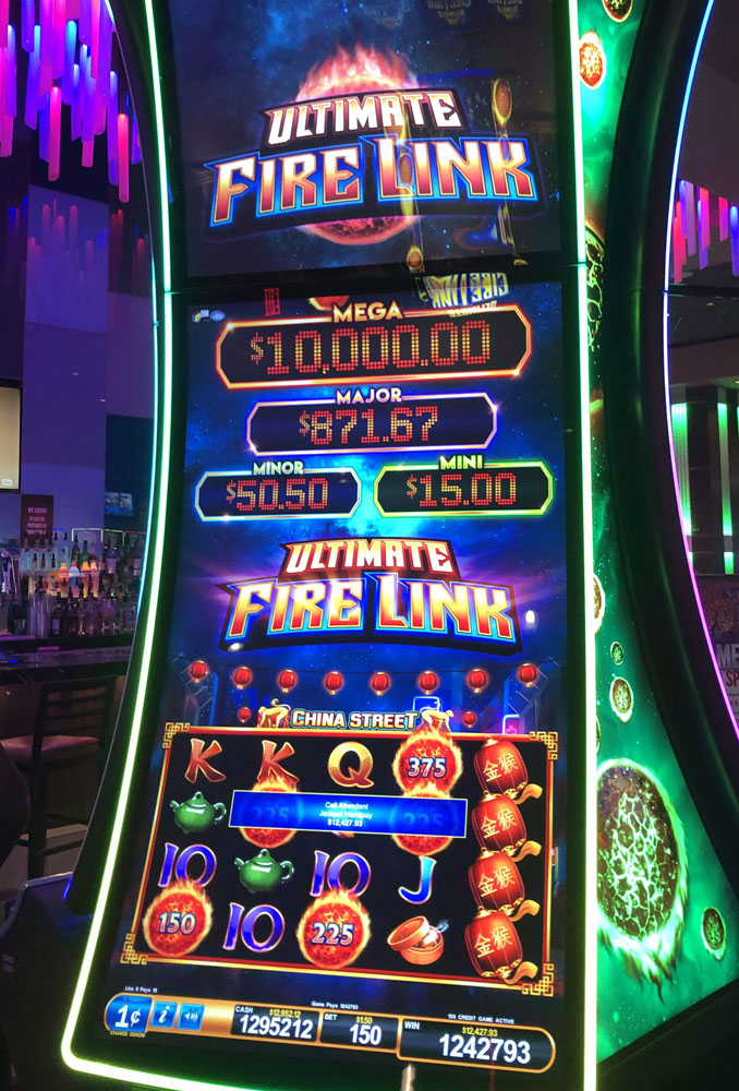 $12,428 on Ultimate Fire Link on October 19